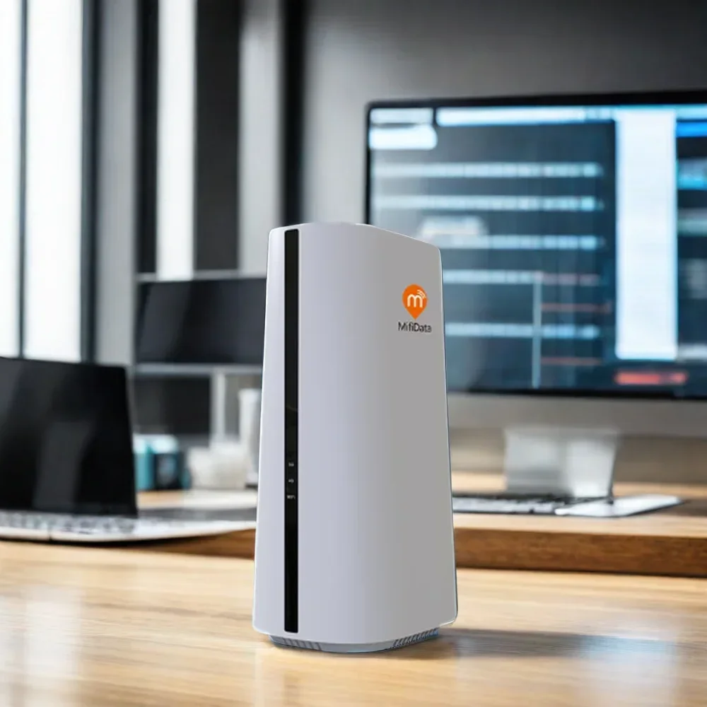 نمط جديد 1000 متر 5 جرام Cpe Wifi6 مودم راوتر لاسلكي 1m يدعم Wps 5g راوتر مع فتحة للبطاقات Sim