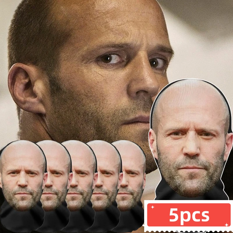 

1~5PCs Funny 3D Elastic Realistic Celebrity Mask Visualized Masks Full Face Cosplay Balaclava Halloween Party Props Headcovers