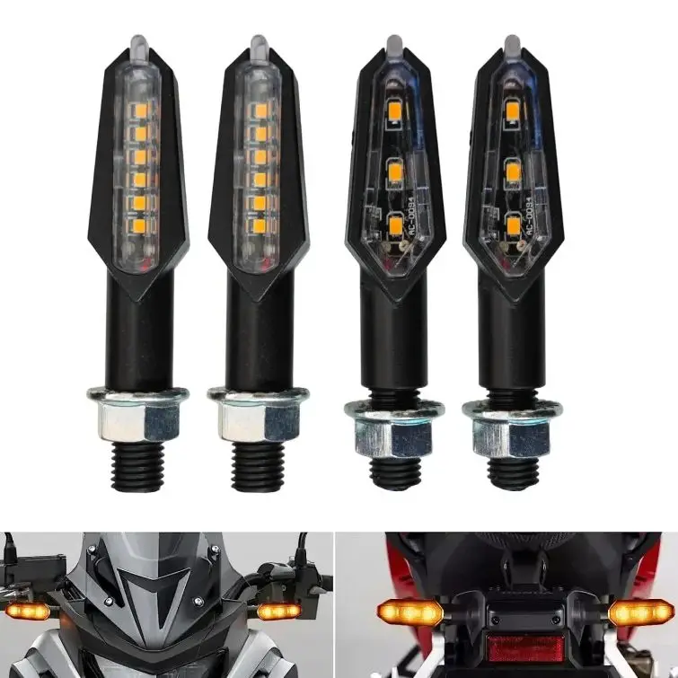

2/4pcs Motorcycle tun signal light LED Turn Lamp Brake Indicator Flasher Stop Signal Light Motorcycle Accessories