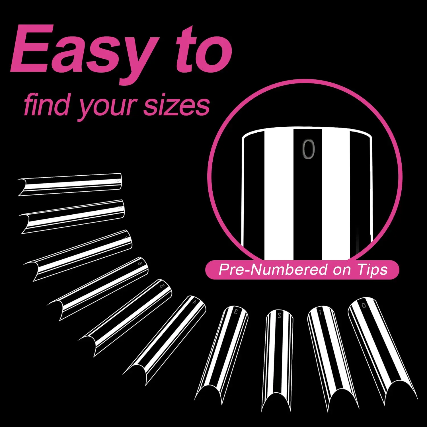 エクストラロングスクエアネイル,棺,透明,ナチュラル,ハーフカバー,バレエ,Cホース,エクステンション,プレス,1箱あたり100個