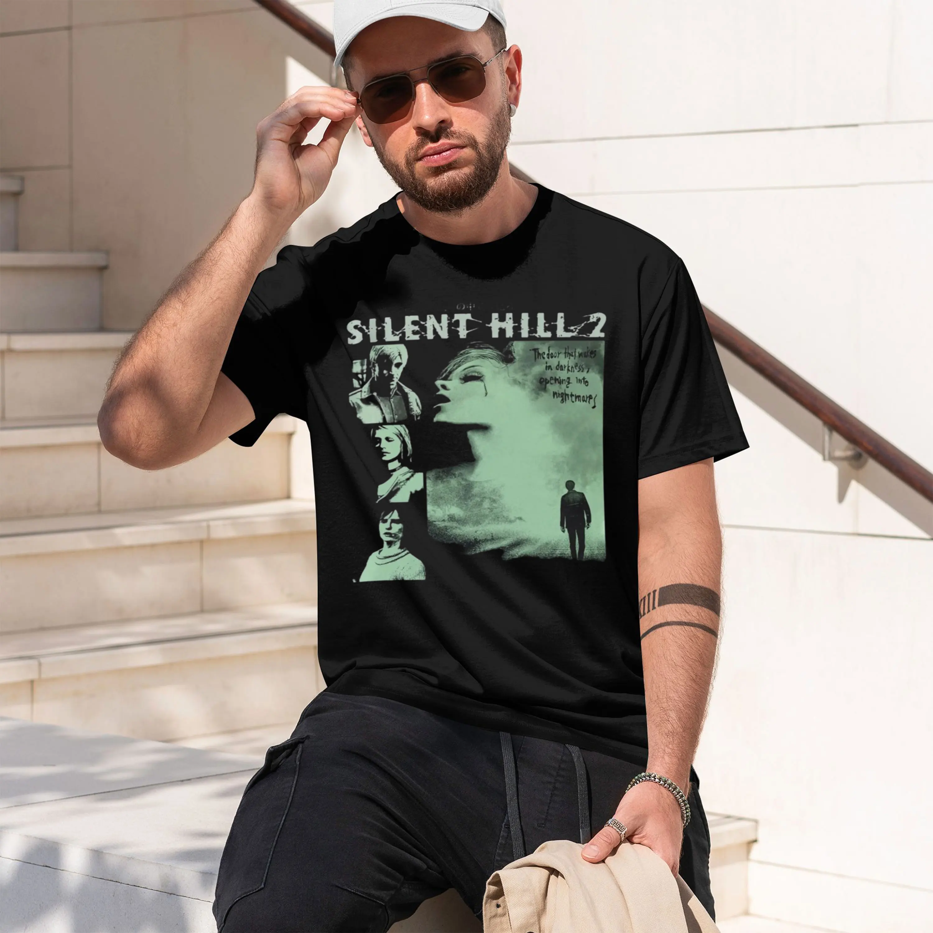 Summer Hill Clothing - Koszulka graficzna Silent Hill II męska