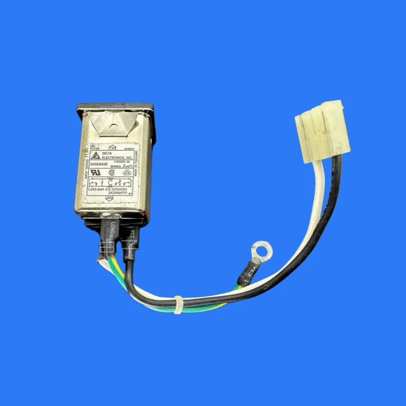 5pcs/filter socket 03GENG3E cassette power filter anti-interference belt harness 3A