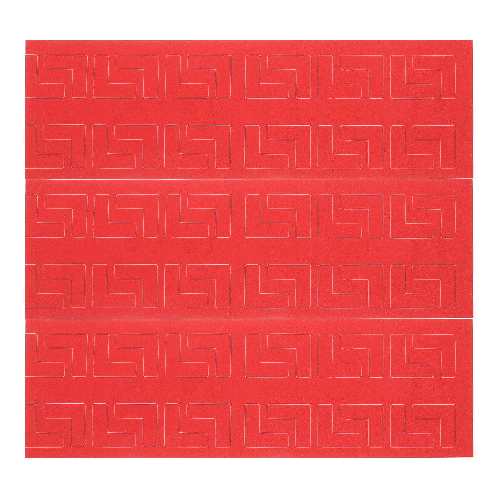 100Pcs Location Marker Stickers Right Angle Desk Tape Tabletop Marker Stickers L Shape Desk Marking Tape Adhesive Location