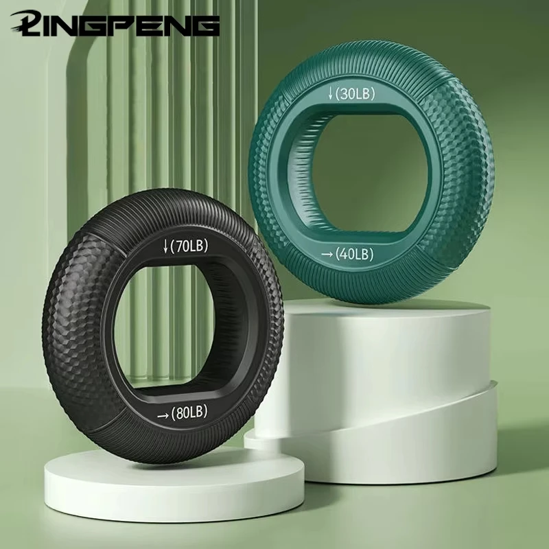 Silikon Finger Greifer Ring Hand Muskel Stärker Ring Handgelenk Finger Trainer Übung Karpal Expander Workout Fitness gerät