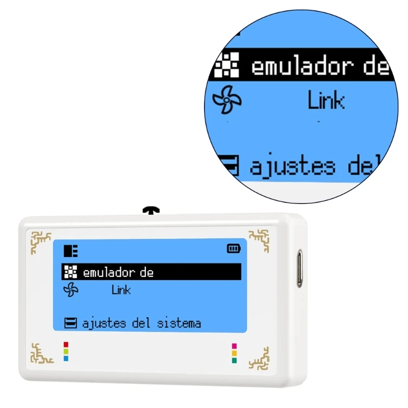 Портативный интеллектуальный эмулятор передачи с большим экраном для Amiibopro