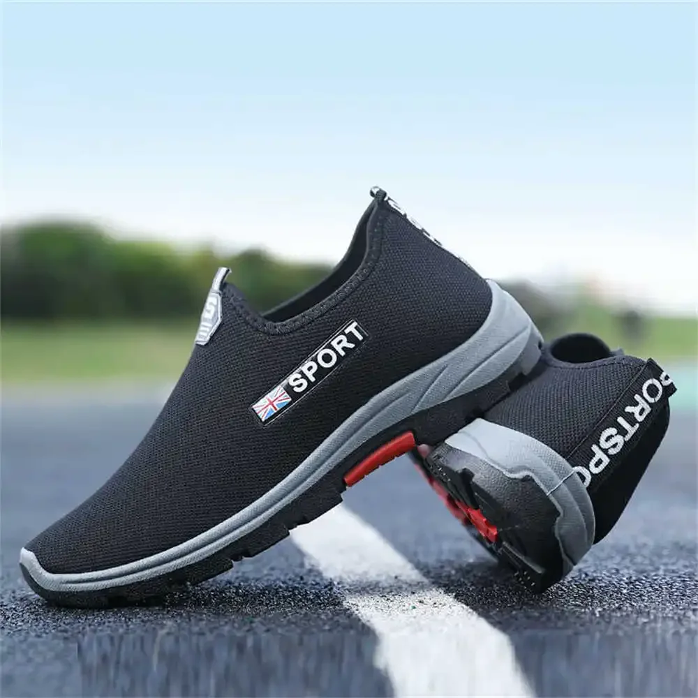 44-45 Without Lacing Sneakers Men 2024 White Casual Novelty Sports Shoes Golf 6 New Fast Pro Hit Basket Top Sale