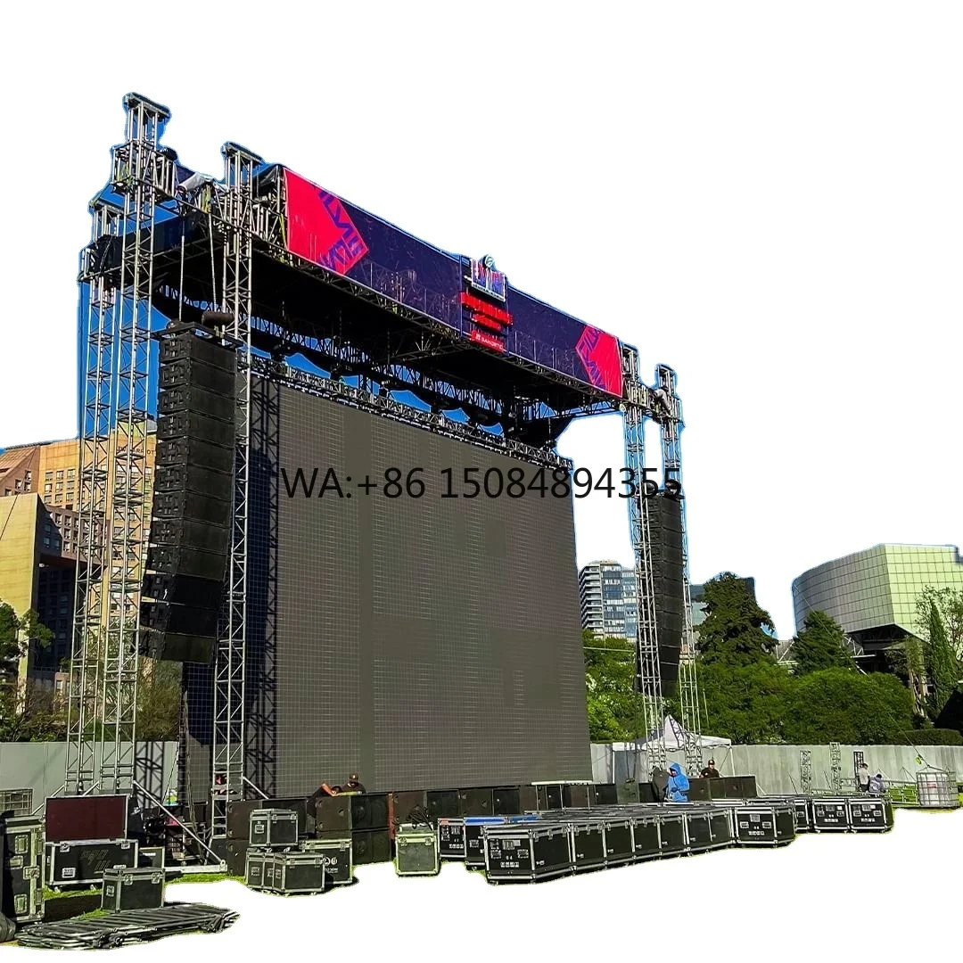 High Brightness P2.604 LED Display Screen 500*500mm Easy Installation for Football Field Church Other Locations Rent-Ready