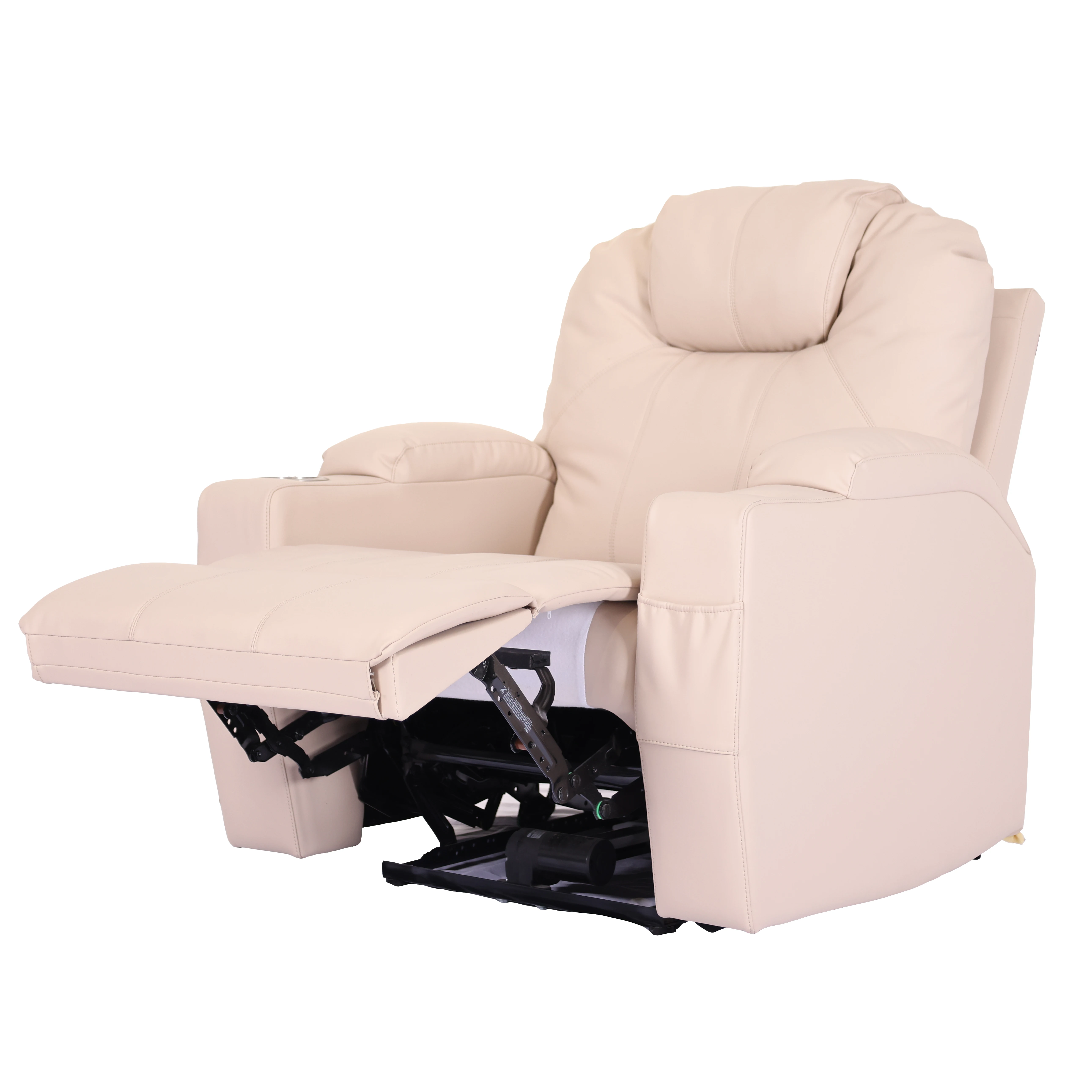 التصميم الحديث الجلود الاصطناعية محرك واحد رفع الطاقة كرسي أريكة كرسي لغرفة المعيشة كبار السن باستخدام #4