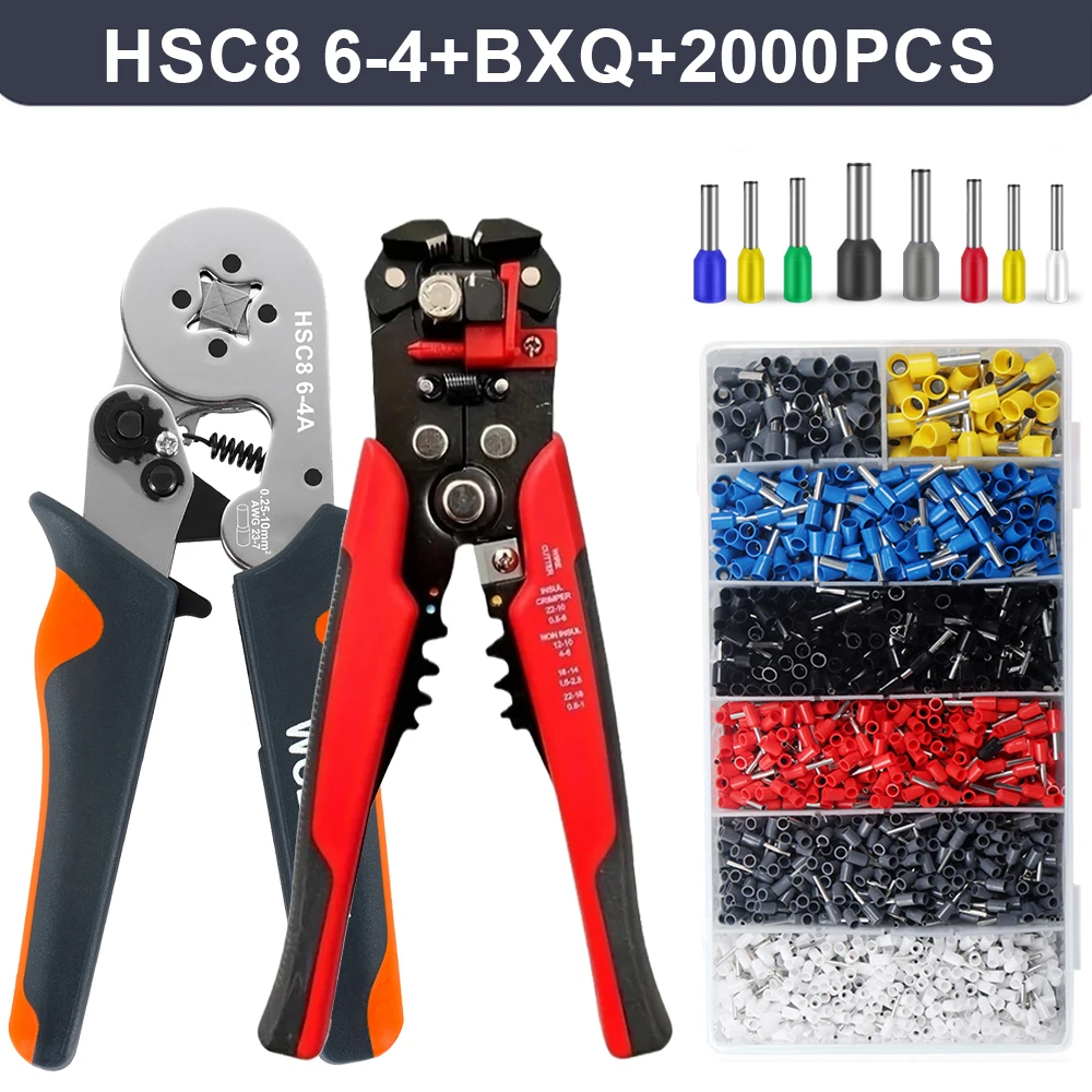 Professionele Elektricien Draad Gereedschap Kabel Draad Stripper Cutter Crimper Automatische Krimpen Striptang Beentje Krimptang