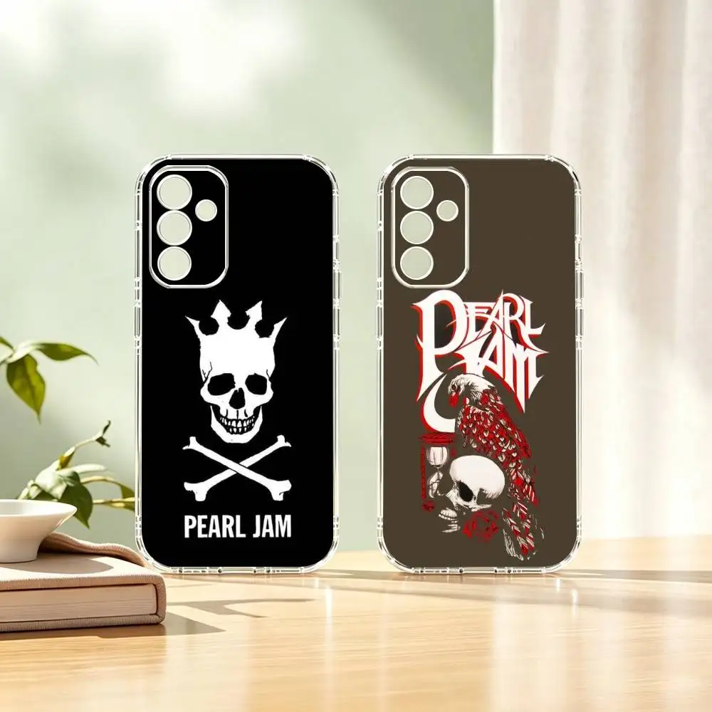 Funda de teléfono Legendary Grunge Rock Pearl Jam, silicona transparente suave para SamsungA10,12,20,21S,30,31,40,50,51,52,70,71