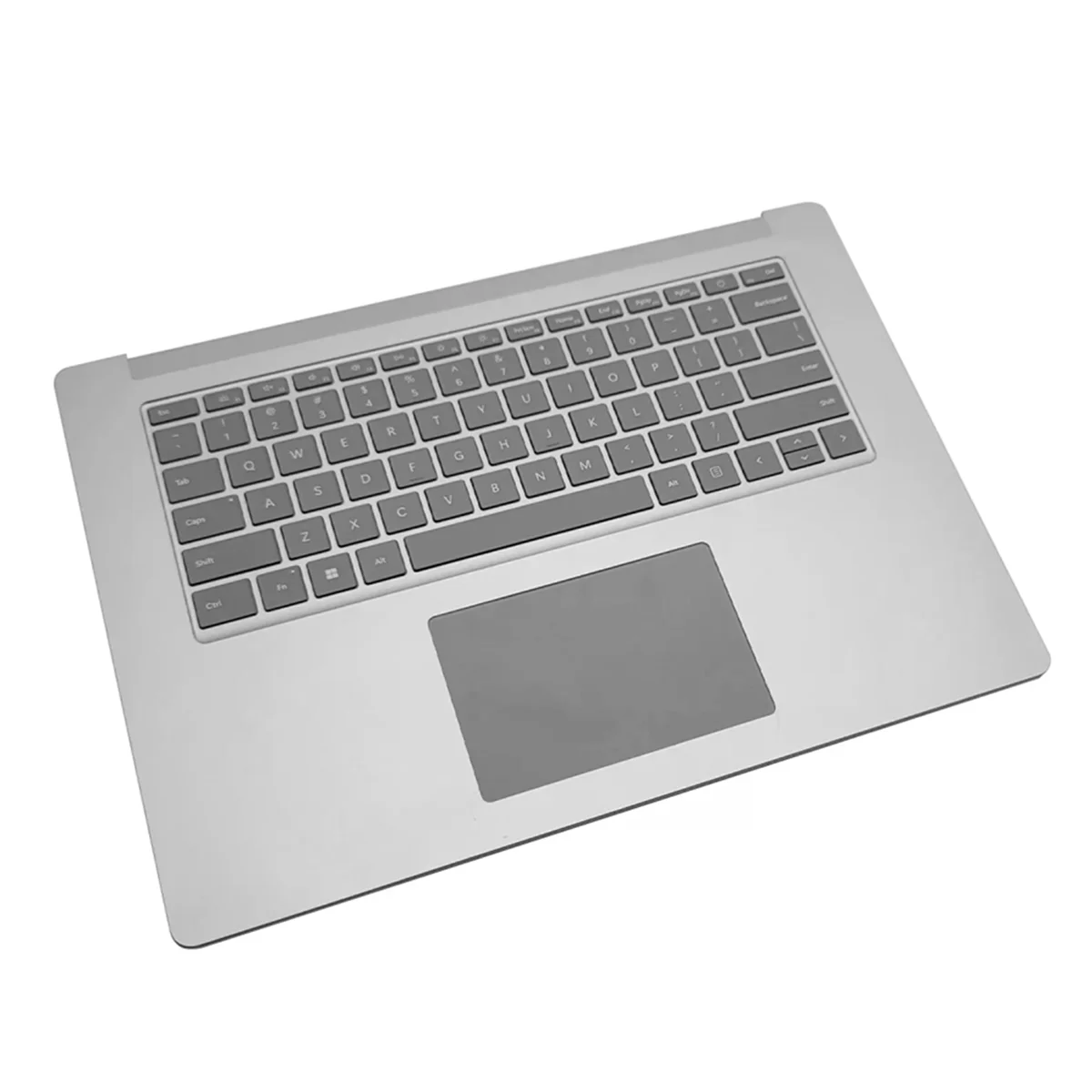 Laptop Keyboard for Microsoft Surface Laptop 3 15inch 1873 Replacement Palmrest Keyboard Touchpad Silver