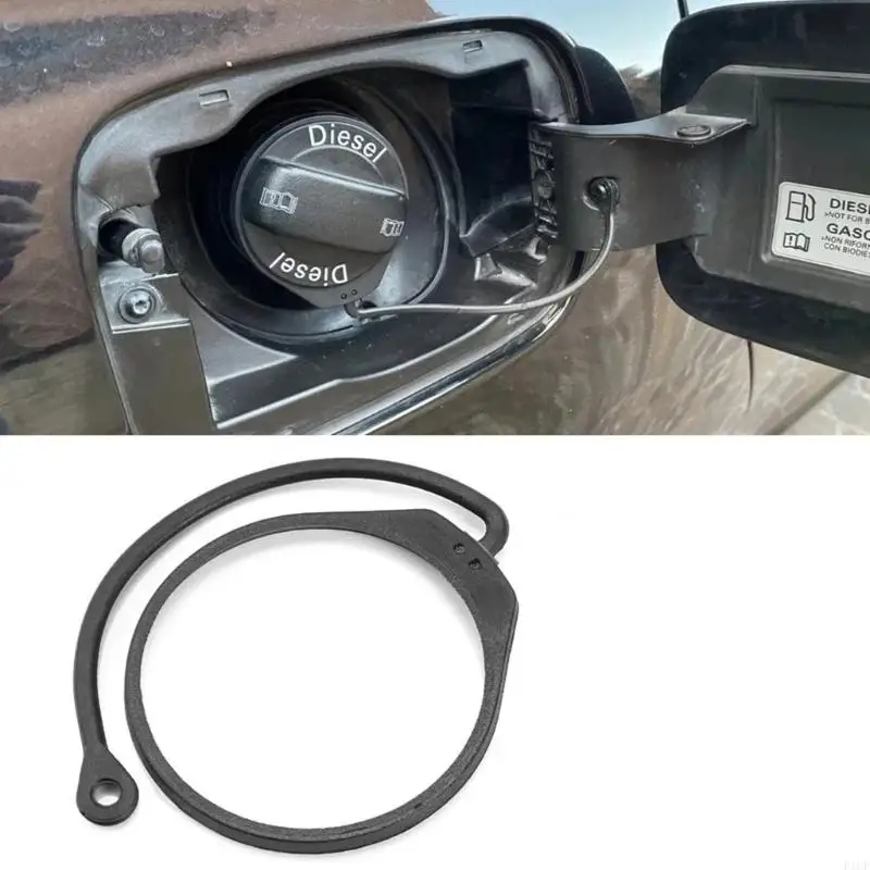 F1CF Weatherproof Universal Lid Anti Loss Strap Leash Silicone Tether Rope Prevents Gas Cap Drop Vehicle Fit Accessory