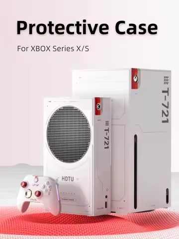 Aolion PU Full Set Protective Decal For XBOX Series X/S Shell Accessories Protective Cover Hard Faceplate Fit