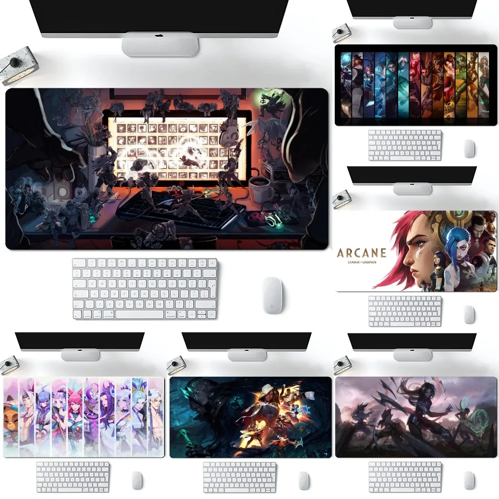 game l-league of l-legends  Mousepad Computer Laptop Gamer Pad PC Gaming Accessories Desk Mats