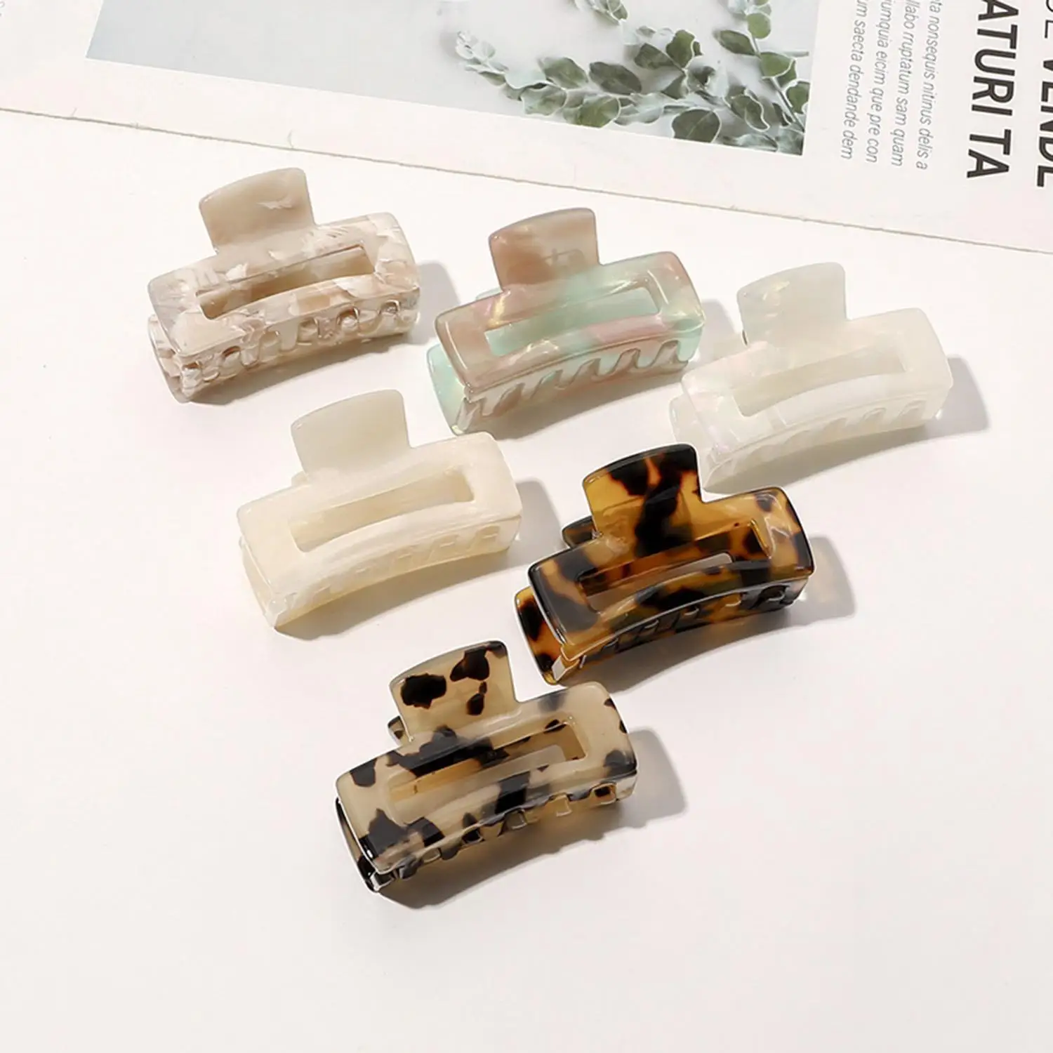 

1 шт., красочный захват, корейское издание, маленькая ручка для волос с уксусной кислотой, женская минималистичная заколка для волос на спине, зажим в виде акулы