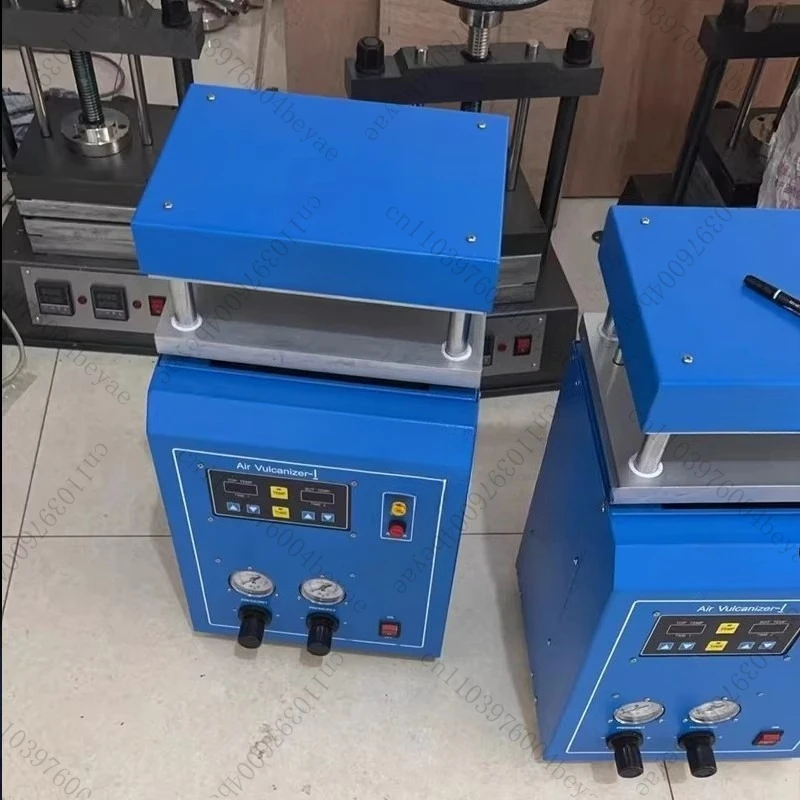 6*8/8*8 بوصة الثقيلة مجوهرات مبركن قالب من السيليكون المطاط آلة الضغط معدات عجلة القيادة مع لوحة التدفئة