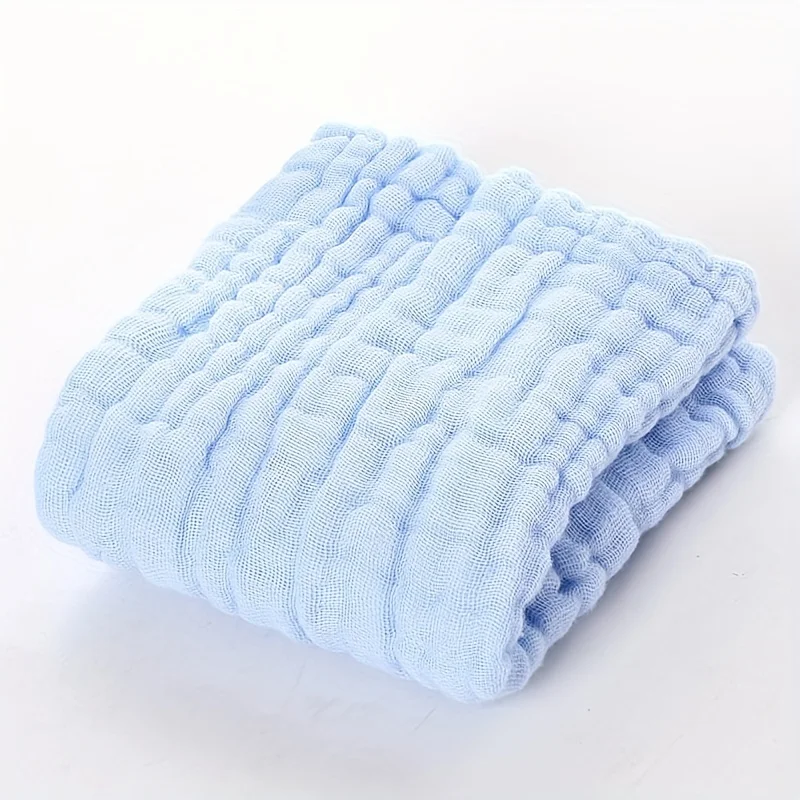 1Pcs Baby Bath Towel 100% Cotton Muslin Squares 6 Layers Gauze Kid Facecloth Face Wash Wipe Hand Soft Newborn Stuff Handkerchief