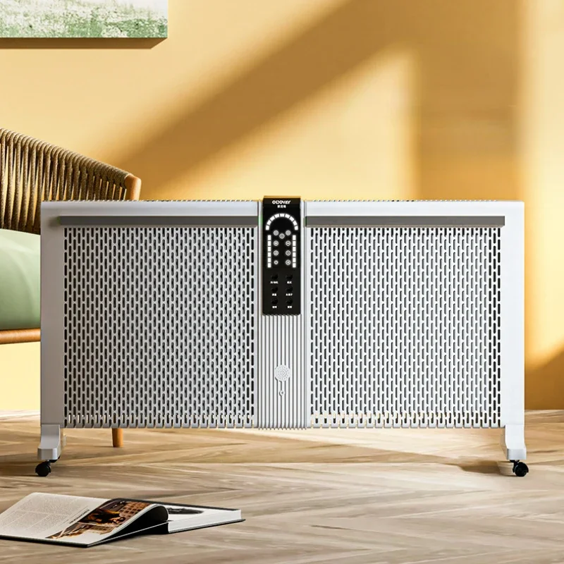 Графеновый удобный обогреватель, большая площадь обогрева, плинтус, электрический обогреватель с переменной частотой, энергосберегающий, для спальни, электрический обогреватель