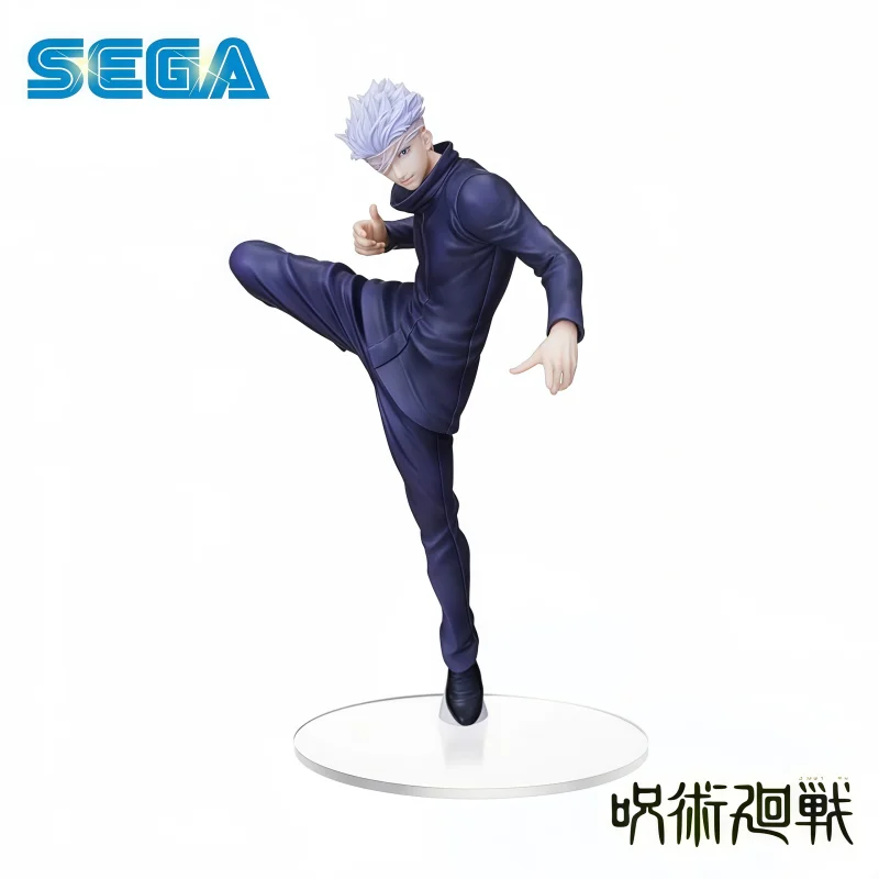 

В наличии оригинальная 100% SEGA Jujutsu Kaisen Gojo Satoru, экшн-фигурка, модель куклы, бренд Boexd, персонажи аниме, гаражные игрушки
