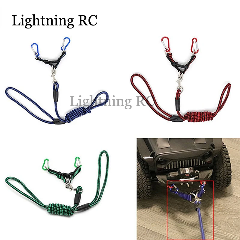 

1 Pcs RC Car Nylon Traction Rope Haulage Rope for 1/5 1/8 1/10 scx10 trx4 Vehicles & Remote Control Car Model Toy Part