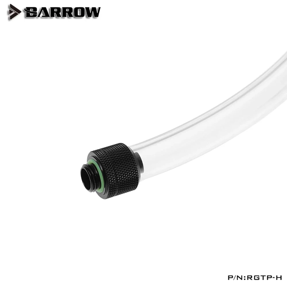 Barrow Water Cooling Hose 1 Meter Transparent Soft Tube OD13mm/16mm Hose RGBS-B for PC Gaming Cooling Building