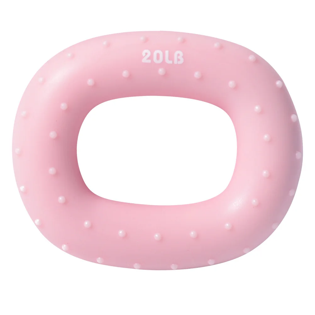 

1Pcs Hand Grip Strengthener Silicone Squeeze Ring Durable Non Slip Wrist Trainer Finger Exercise Home Gym Silicone Grip