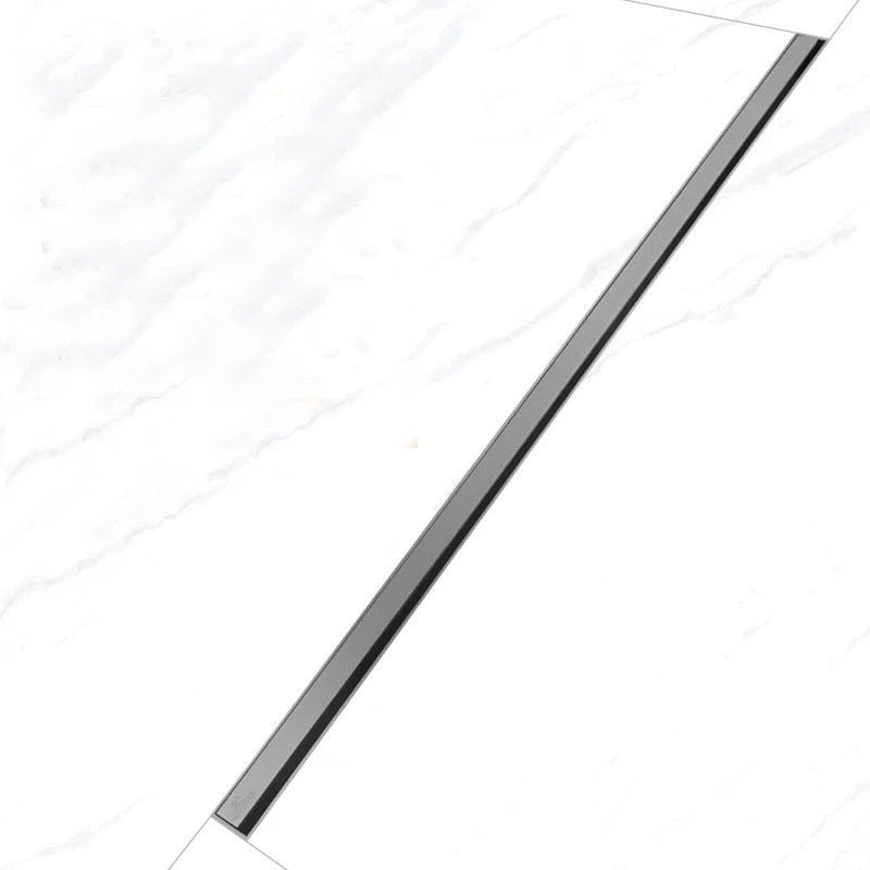 304 Stainless Steel Long Strip Floor Drain Shower Room Large Displacement Bathroom Rectangular Lengthened Deodorant