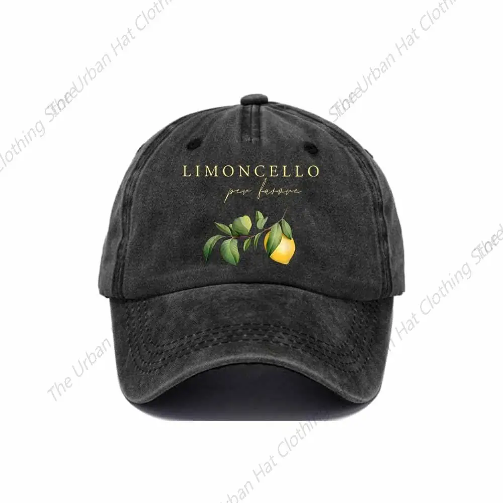 

Lemon Baseball Cap Mens Ball Caps Classic Trucker Hat for Women Daily Outdoor Unisex Headwear