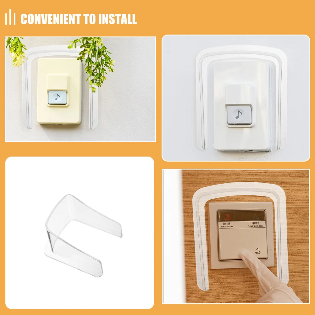 2 Stuks Waterdichte Deur Toegang Machine Cover Regendichte Protector voor Kleine Toegangscontrole Toetsenbord Aanwezigheid Apparaat Outdoor Gebruik