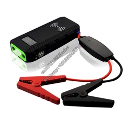 Prezzo di fabbrica di alta qualità 12000mAh auto jump start power caricabatterie wireless