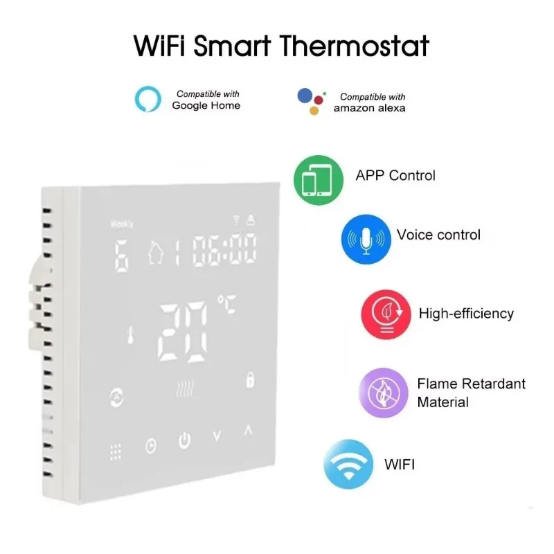 Underfloor Heating Thermostat 3A/16A Home Heating System Programmable Radiant Floor Heating System New Arrival for Smart Life
