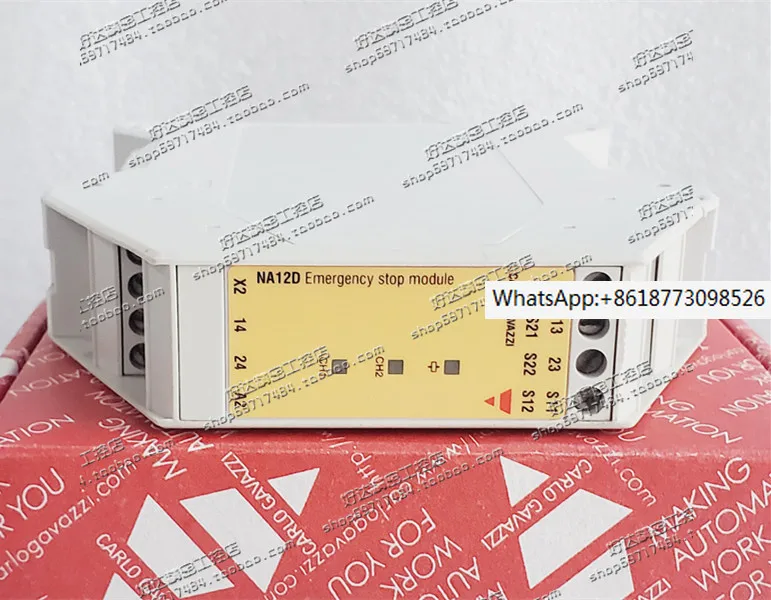 NA12D original  CARLO GAVAZZI Safety relay NA12D off the shelf