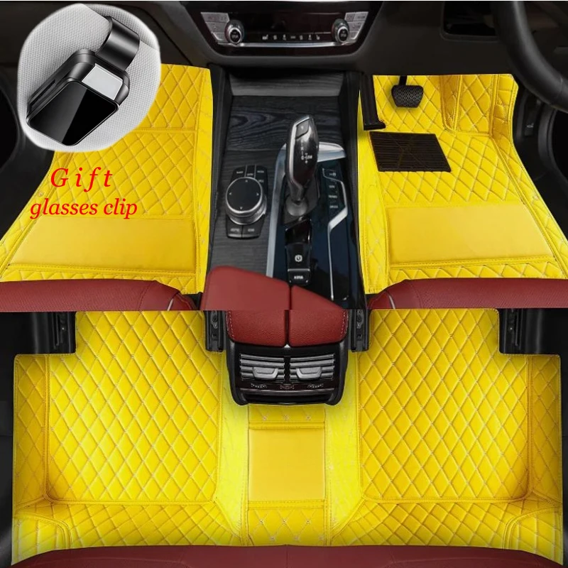 

Custom For JAC Refine RF8/S4/R3/M6/S7/S2mini/A60/M4/M3/S3/S5/S2/M5/M2 PU Car Floor Mats Carpets Covers Left /Right Hand Drive