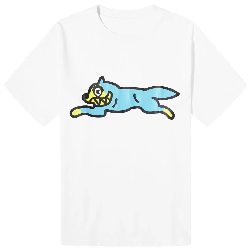

Hip Hop Street Wearing Trend Brand ICECREAM T Shirt Men Women American Printed Dog Pure Cotton Oversized Clothes Short Sleeved​