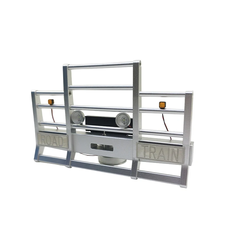 กันชนหน้าโลหะรูปสัตว์สำหรับรถบรรทุกของเล่น Tamiya KING HAULER GRAND HAULER 1/14 RC อะไหล่ DIY