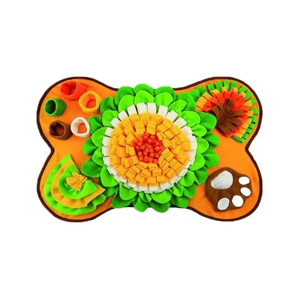 جديد البوليستر جرو شم حصيرة دائم كبير الحجم الكلب لغز المغذية بطيئة الأكل الغذاء الاستغناء الحيوانات الأليفة رائحة الوسادة لتدريب الكلاب #3