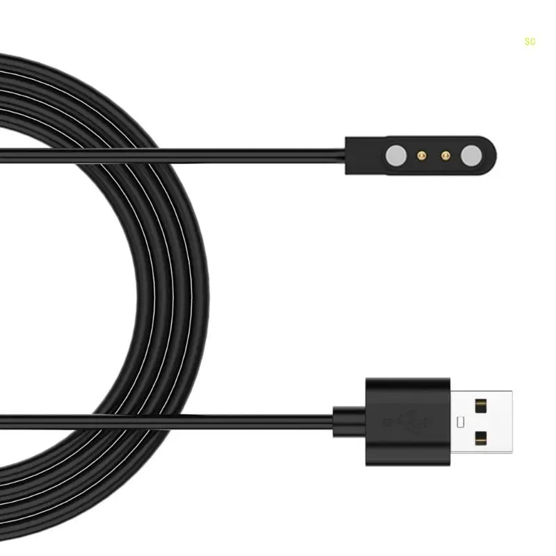 2-Pin USB Data Charging Cable For Kieslect Watch K10 K11 Dropship