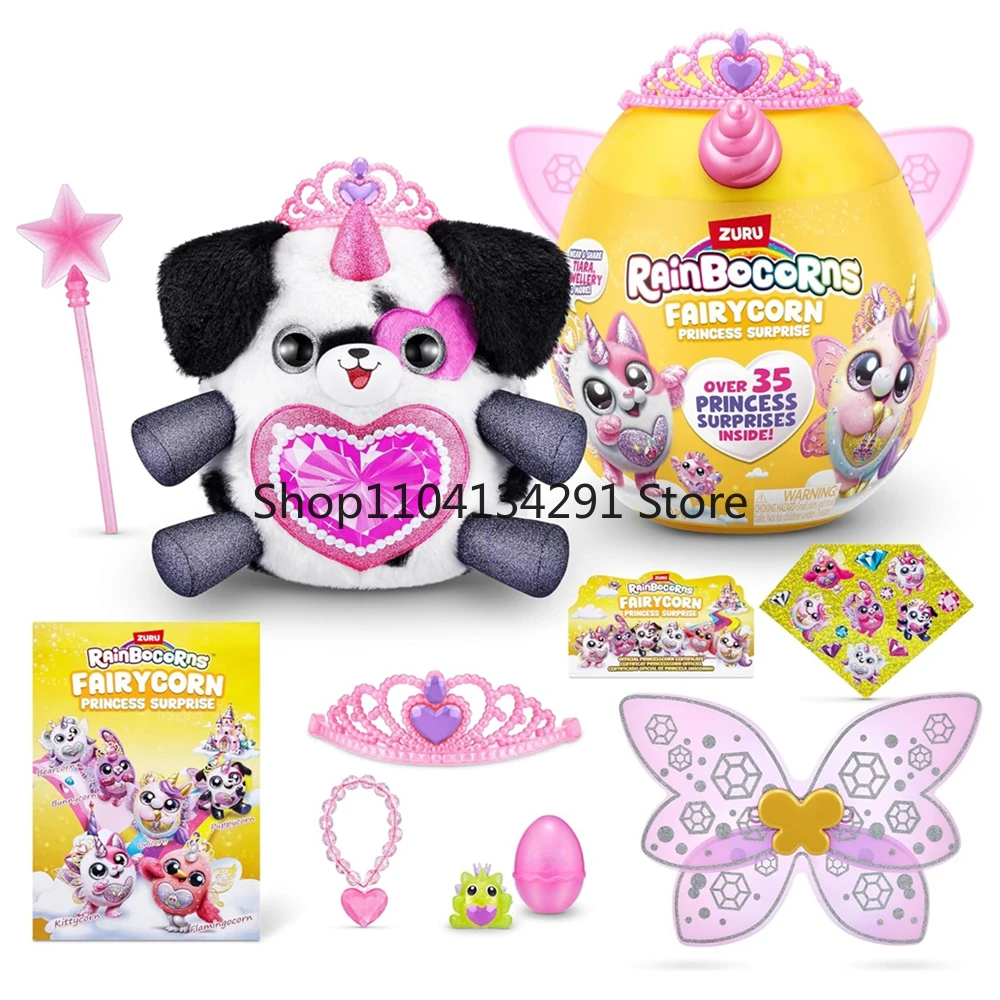 ZURU Rainbocorns Fee Prinses Verrassing Eenhoorn Magisch Ei Blind Box Collectible Wearable Fairy Wings Cadeaus voor meisjes