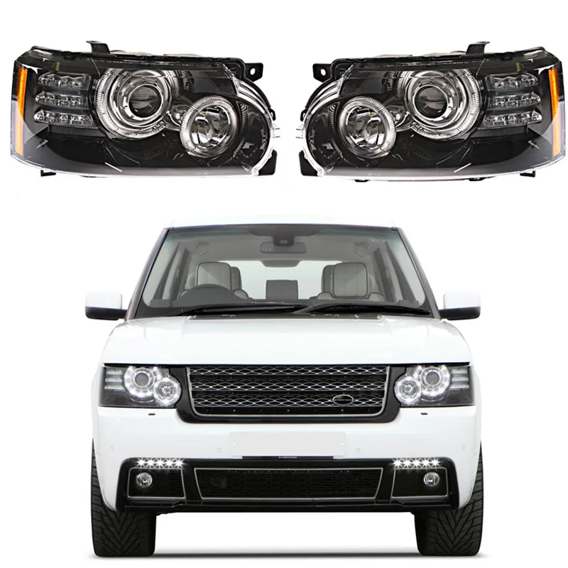 L322 Headlight Assembly For Land Rover Range Rover Vogue 2010 2011 2012 LR010819 LR010825 Headlamp Car Front Lamp