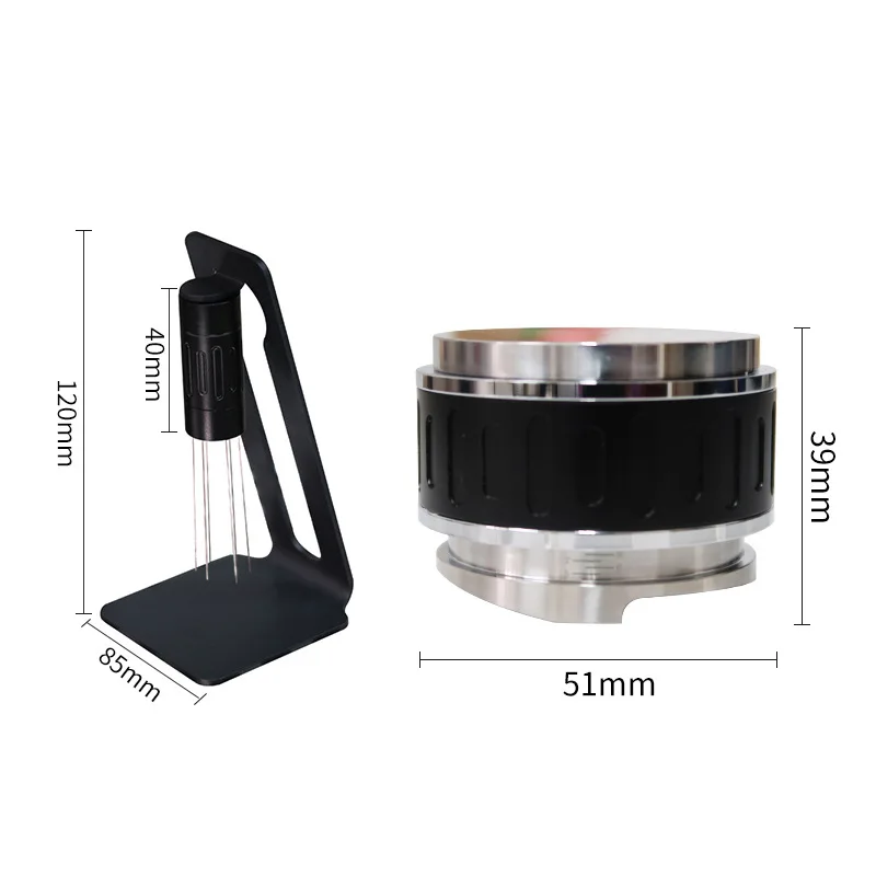 

2026 Portable Double-Head Espresso Coffee Distributor 51mm 53mm 58mm Calibrated for Baristas and Multiple Uses