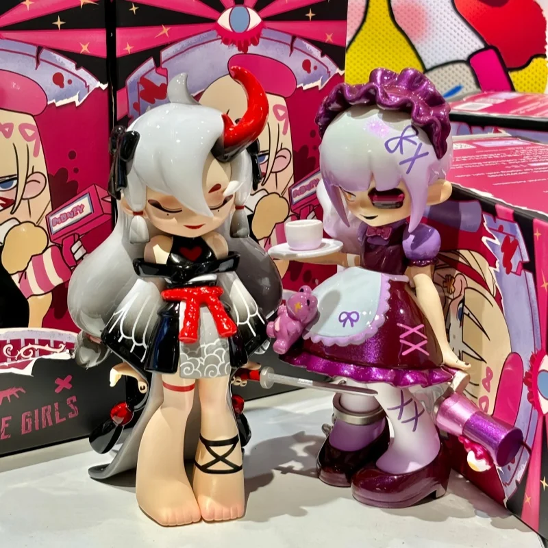 

Authentic Yandere Girls V2 Remove The Label Series Blind Box Y2K Style Kawaii Anime Figure Topdesk Custom Gift For Anime Fans