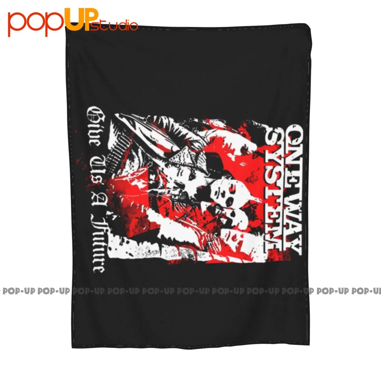 One Way System Give Us A Future Ultra-Soft Blanket Quilt Winter Sofa Cover Bed Covers