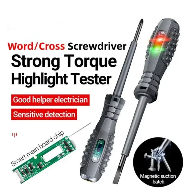 Multi-functional Electrician Screwdriver Pencil AC Non-contact Induction Test Pen Voltage Tester Voltage Detecto