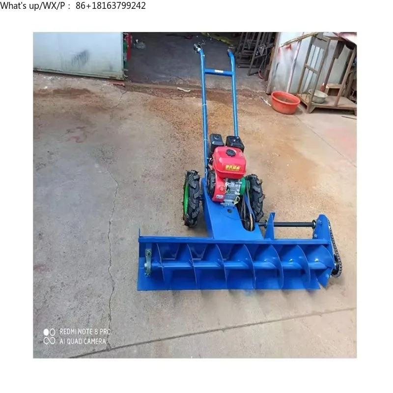

7.5 Horsepower Self-propelled Snow Pusher Community Property Snow Clearing Machine Municipal Engineering Snow Plowing Machine