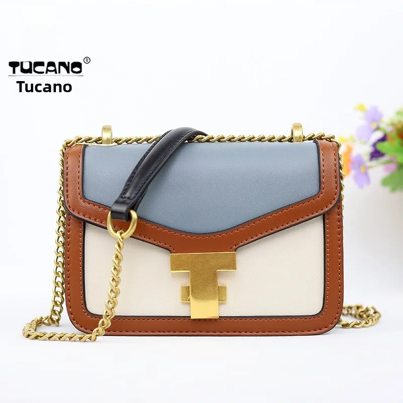 tucano-bolso-cruzado-para-mujer-bolso-de-hombro-con-cadena-de-estilo-vintage-bolso-cuad-pequeno-con-coiones-de-color