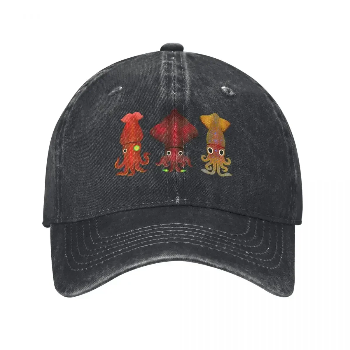 Tentacle Trio 2 Baseball Cap funny hat Beach Outing Sun Hat For Children Mens Hats Women's