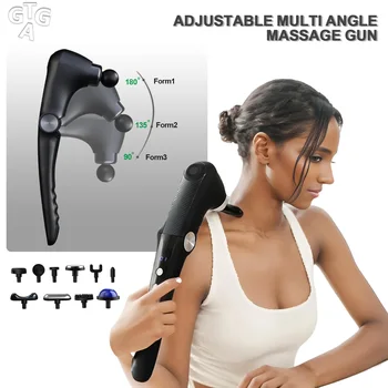 Fascia Massage Gun Shoulder Massager Electric Muscle Massage Machine High Frequency Back…