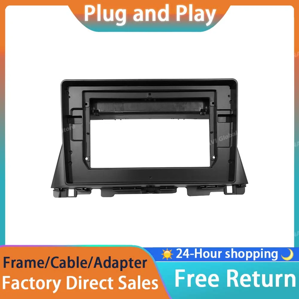 RSNAVI 10.1 Inch Car Radio Installation DVD GPS Mp5 Plastic Fascia Panel Frame for KIA K5 Optima 2016~2019 Dash Mount Kit