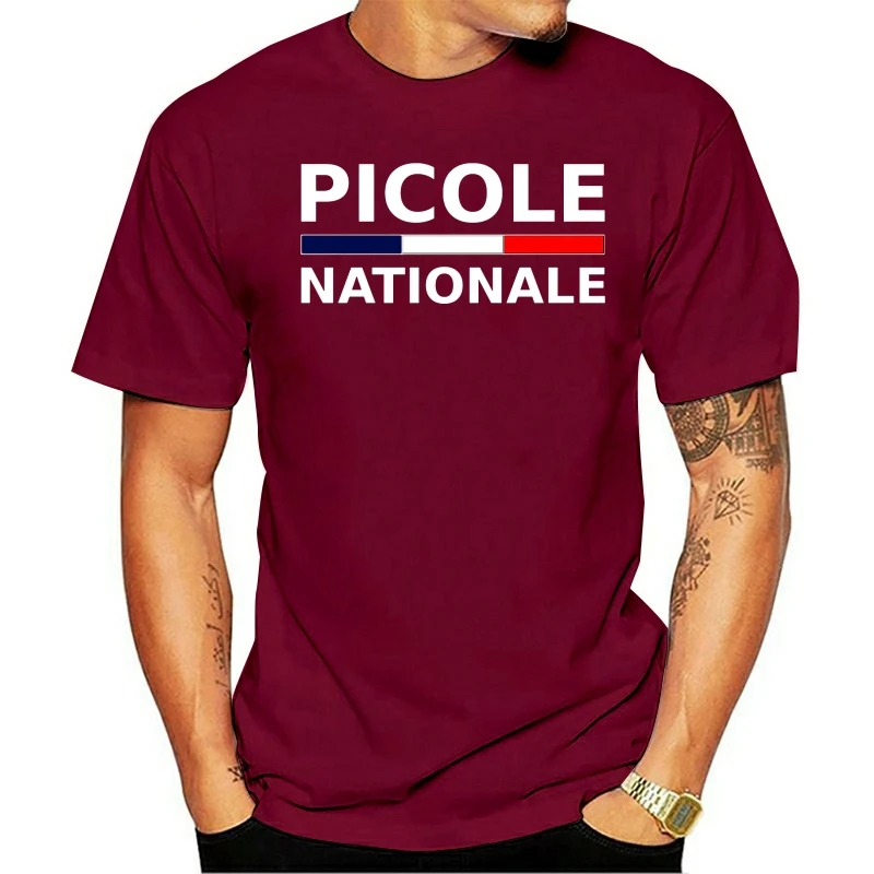 Picole Nationale T Shirt Kawaii Loose Cotton Simple Quirky Printed Tshirt Creature Hiphop Humor Spring Autumn  Men Women