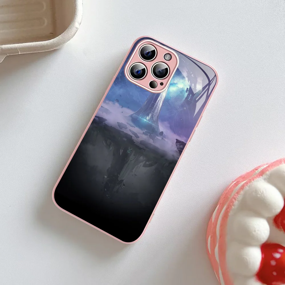 Destiny 2 Game Phone Case Tempered Glass For iphone 14 13 12 11 Pro Mini XS MAX 14Plus X XS XR Fundas